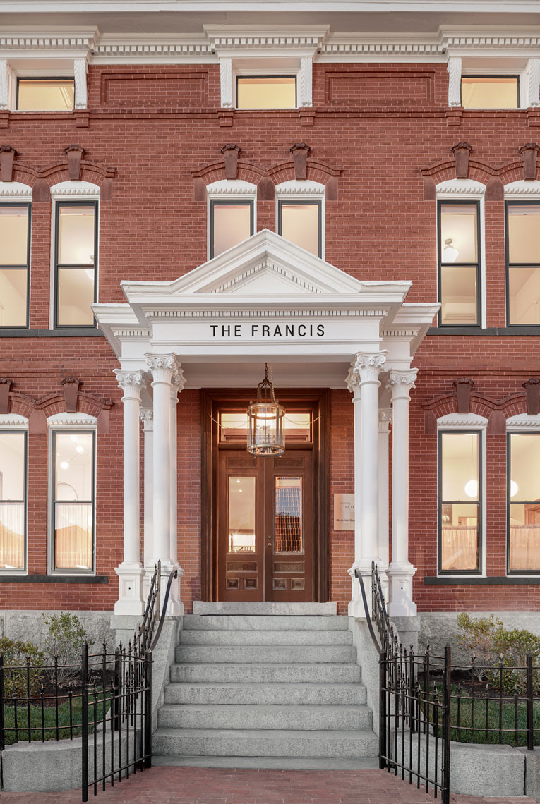 Francis Hotel Main Entrance