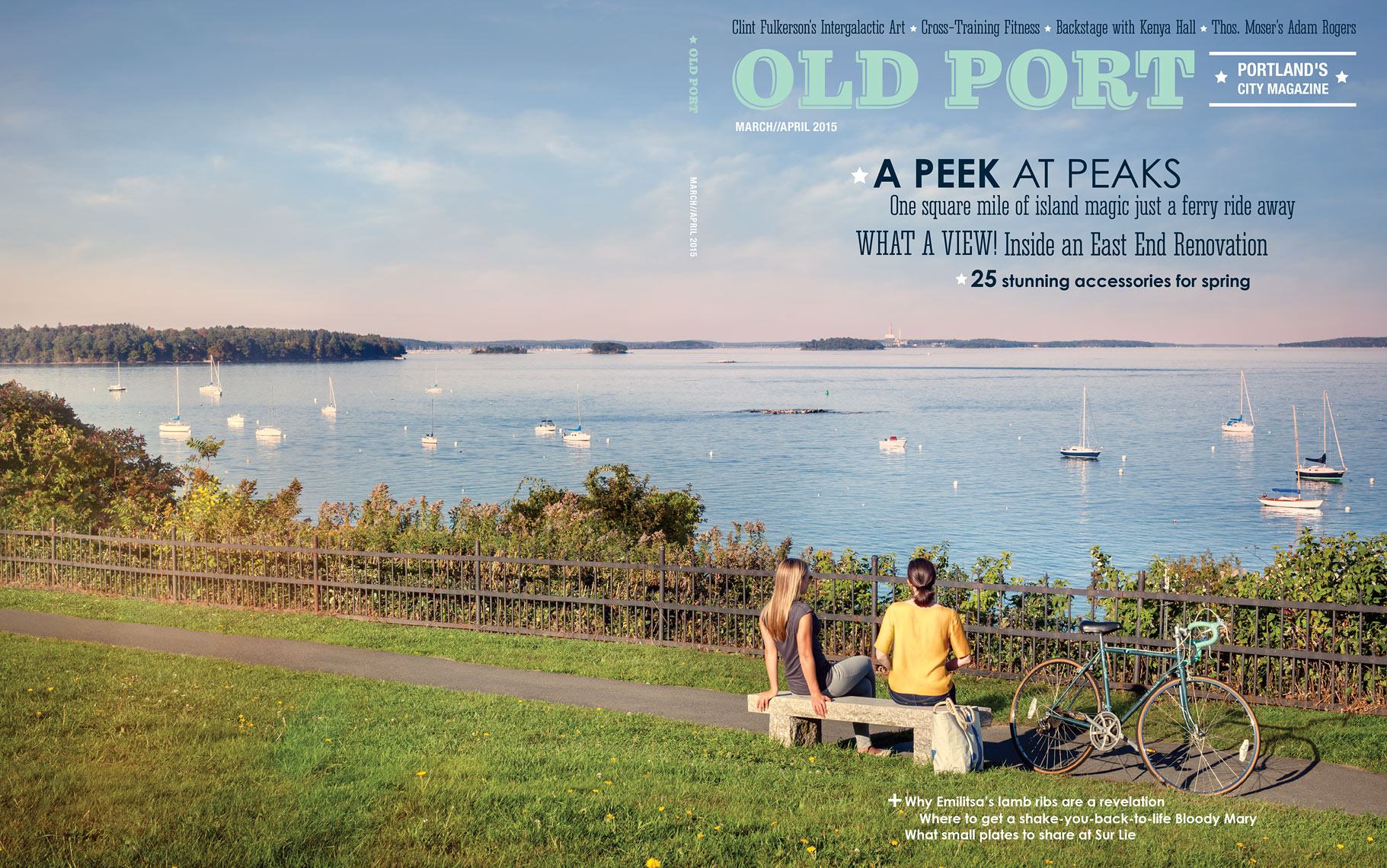 Old Port Magazine Cover Feature
