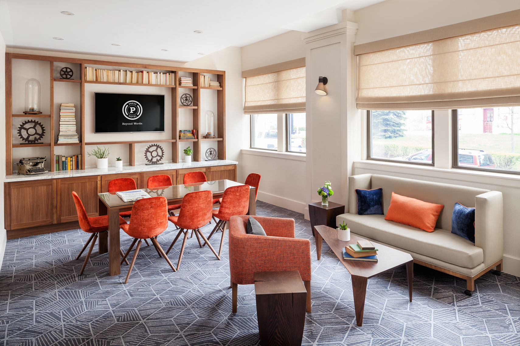 Interior Design Of Lounge In Press Hotel 